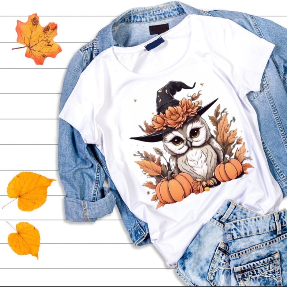 fall owl shirt